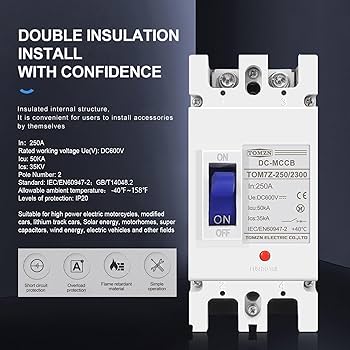 Amazon.com: PV Combiner Box 2 String Solar Distribution Box